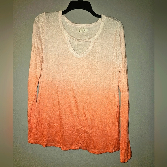 Maurices Sweaters - Women's lightweight orange sweater
